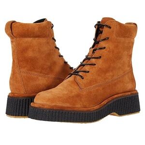 Rag & Bone Sloane Suede Lace-Up Boot in‎ Cinnamon 7.5